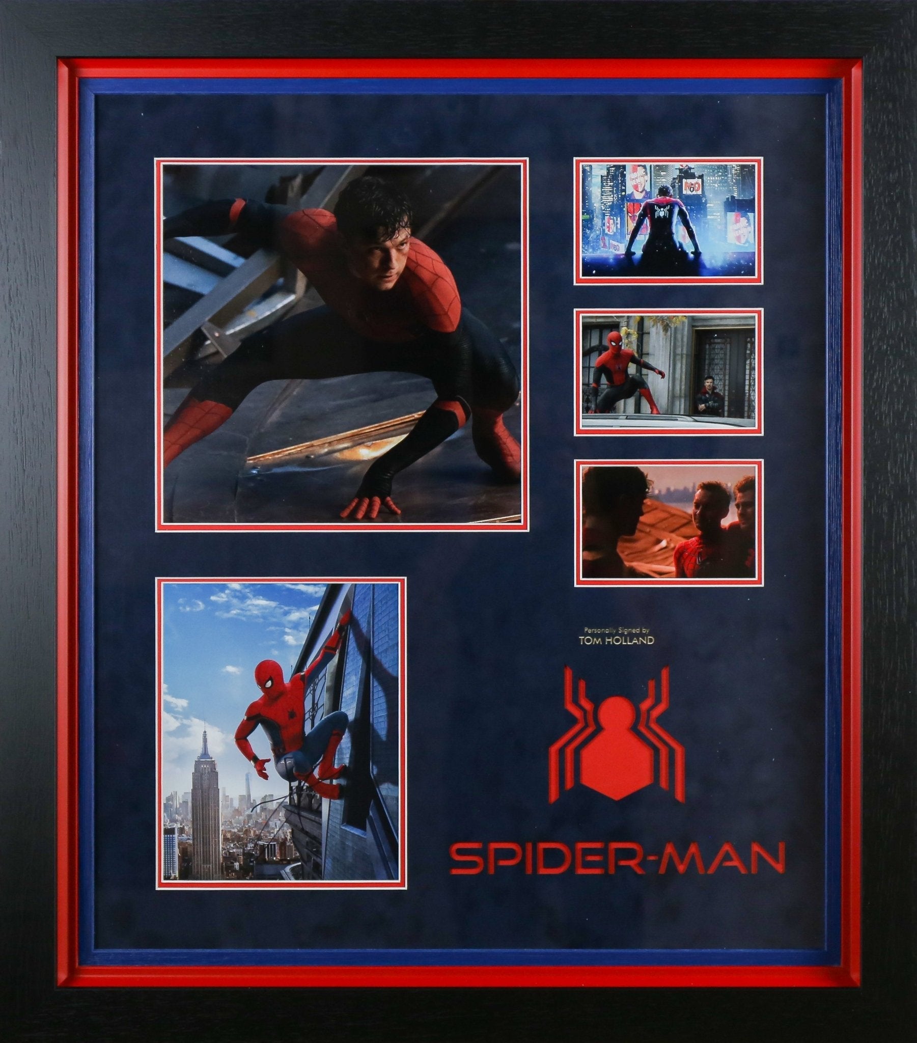 Tom Holland, Spiderman Signed 10x12 Photograph Framed Display - Memorabilia Framers Shop